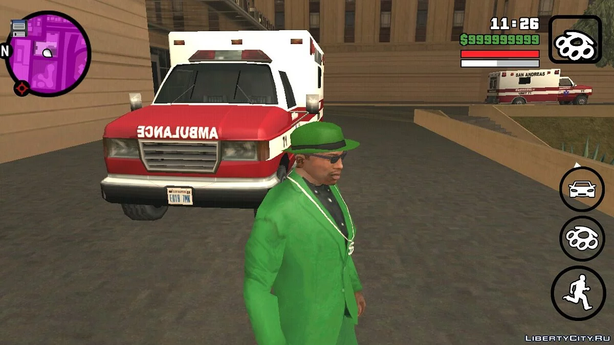 Оживление больниц в Лос-Сантосе  / GTA San Andreas (iOS, Android)