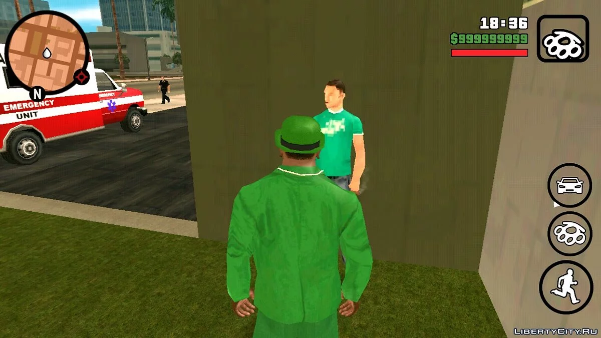 Оживление больниц в Лос-Сантосе  / GTA San Andreas (iOS, Android)