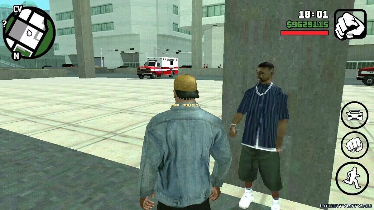 Оживление больницы в Сан-Фиерро / GTA San Andreas (iOS, Android)