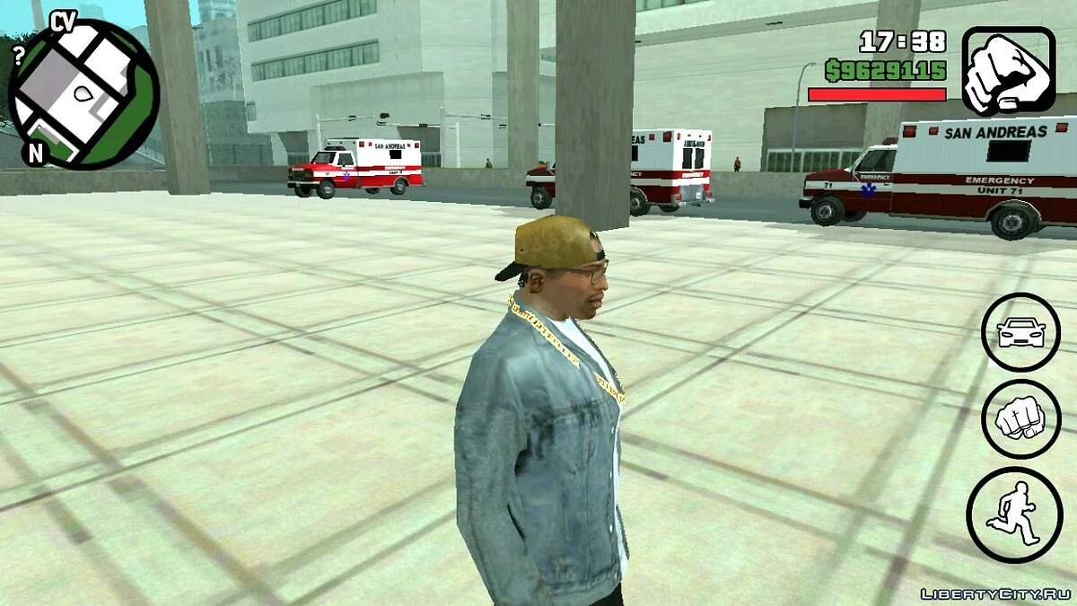 Оживление больницы в Сан-Фиерро / GTA San Andreas (iOS, Android)