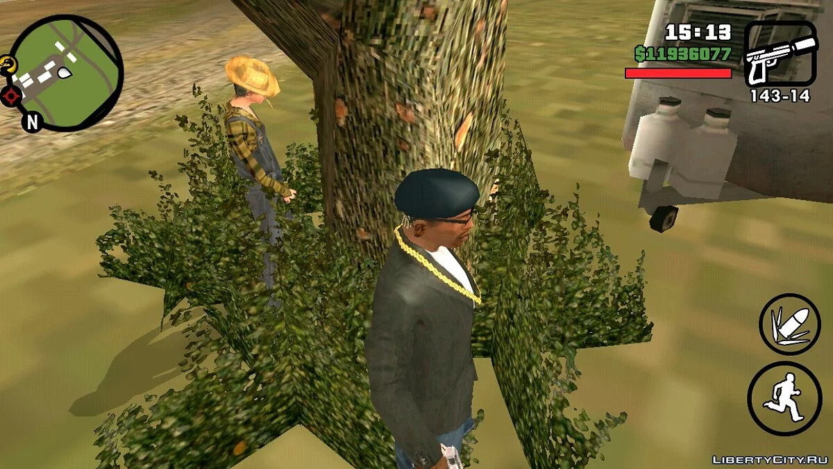 Оживлённая ферма в Red Country / GTA San Andreas (iOS, Android)