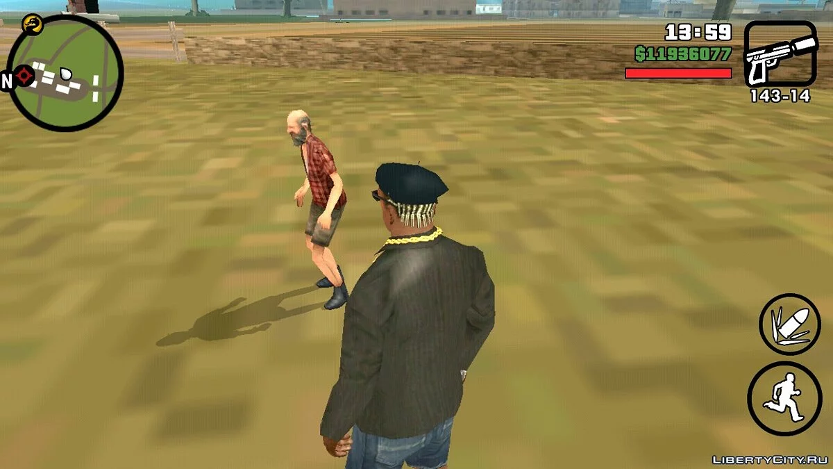 Оживлённая ферма в Red Country / GTA San Andreas (iOS, Android)