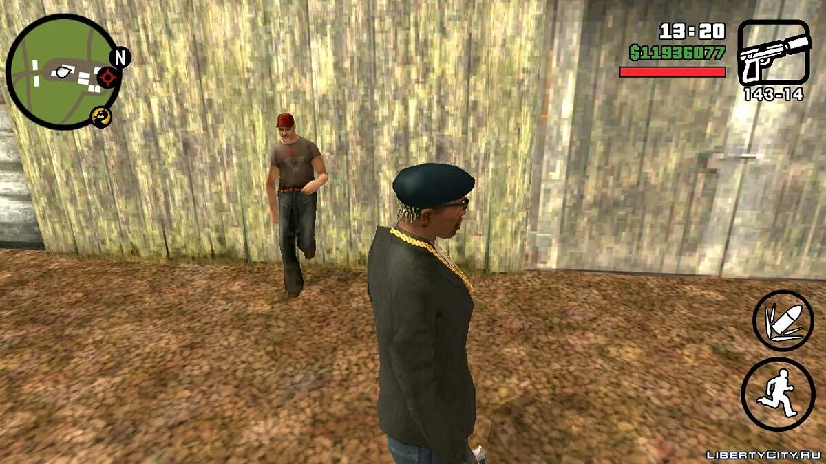 Оживлённая ферма в Red Country / GTA San Andreas (iOS, Android)