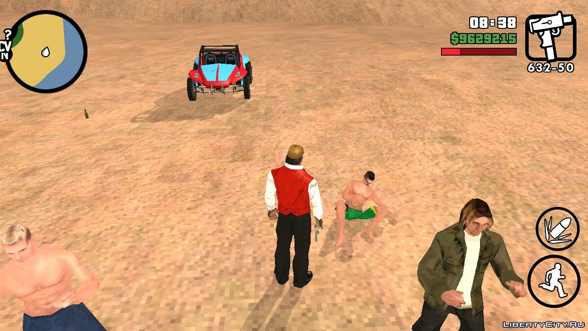 Скачать Пляжная вечеринка для GTA San Andreas (iOS, Android)