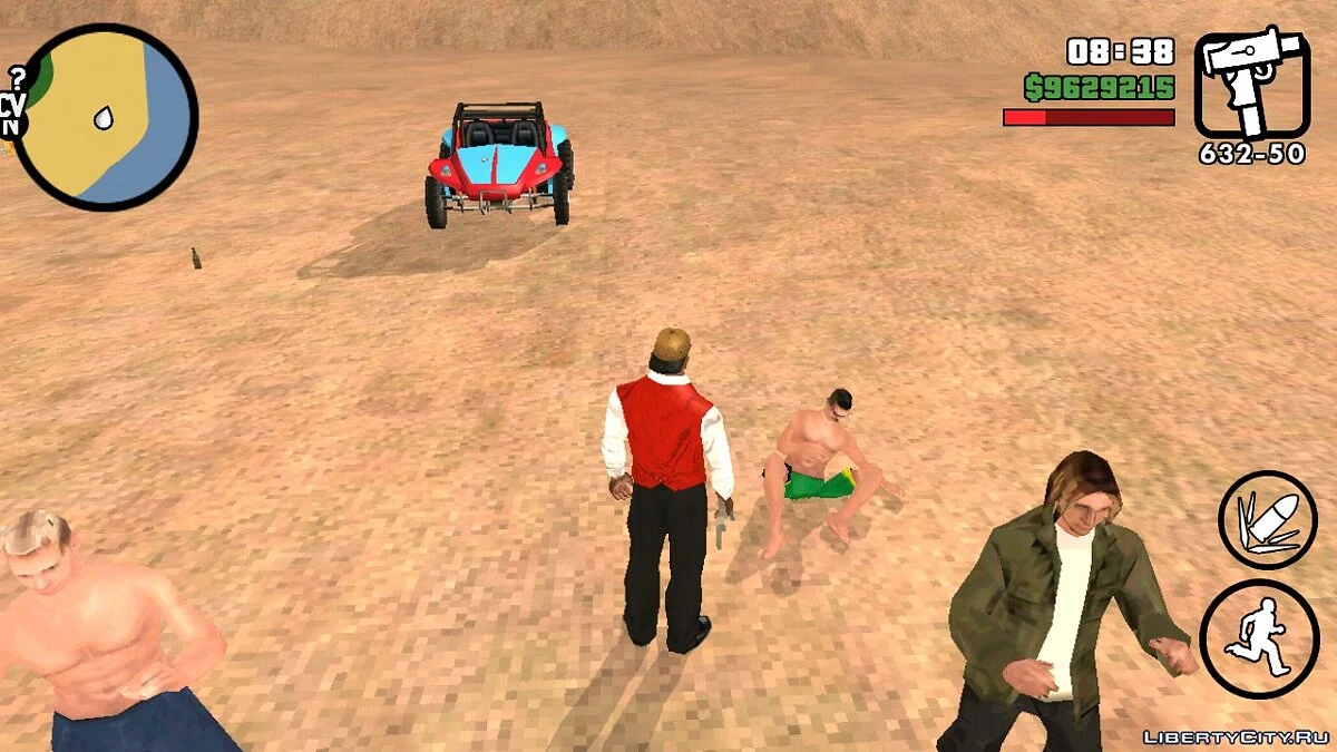 Пляжная вечеринка / GTA San Andreas (iOS, Android)