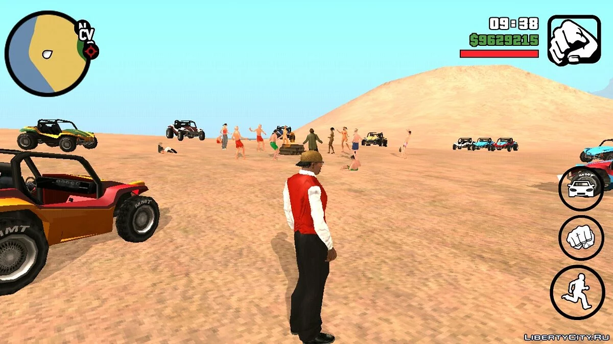 Пляжная вечеринка / GTA San Andreas (iOS, Android)