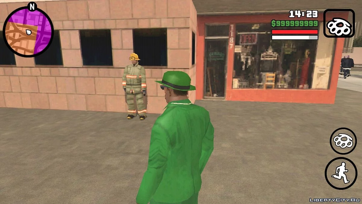 Реалистичная пожарная станция в Лос Сантосе / GTA San Andreas (iOS, Android)