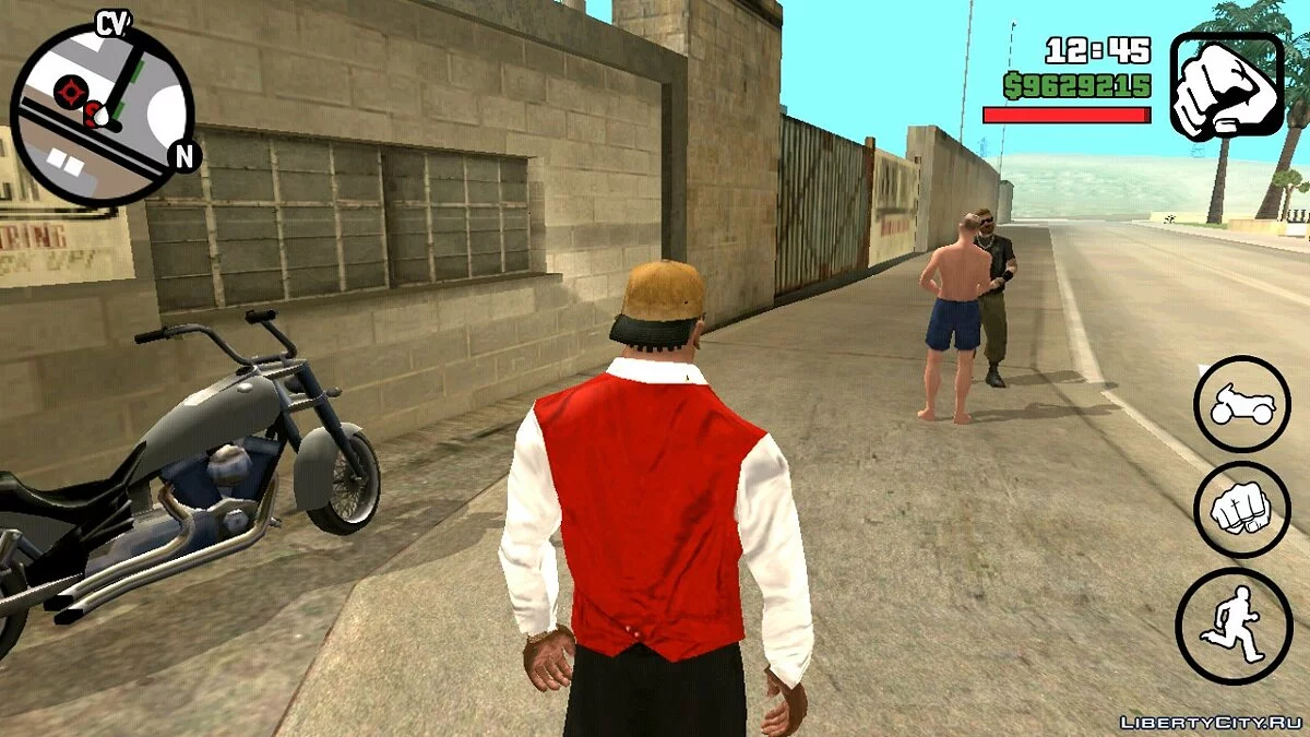 Реалистичная школа байкеров V1 / GTA San Andreas (iOS, Android)