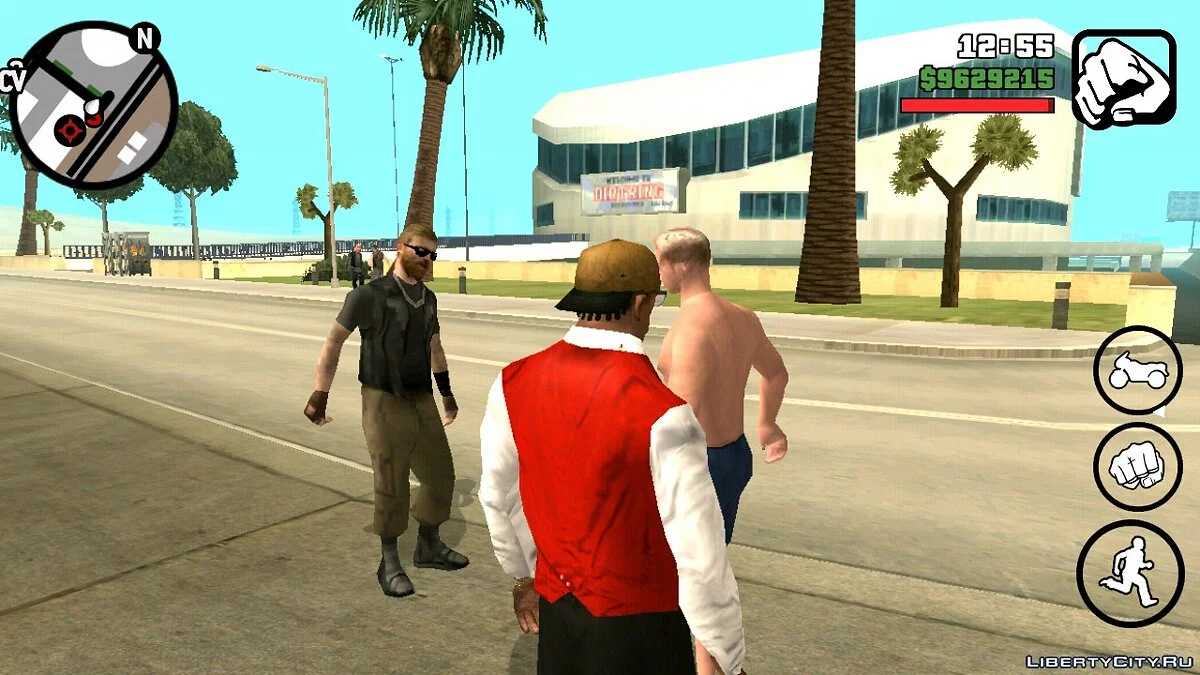 Реалистичная школа байкеров V1 / GTA San Andreas (iOS, Android)
