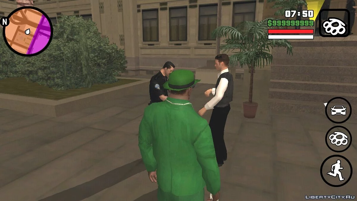 Реалистичный LSPD / GTA San Andreas (iOS, Android)