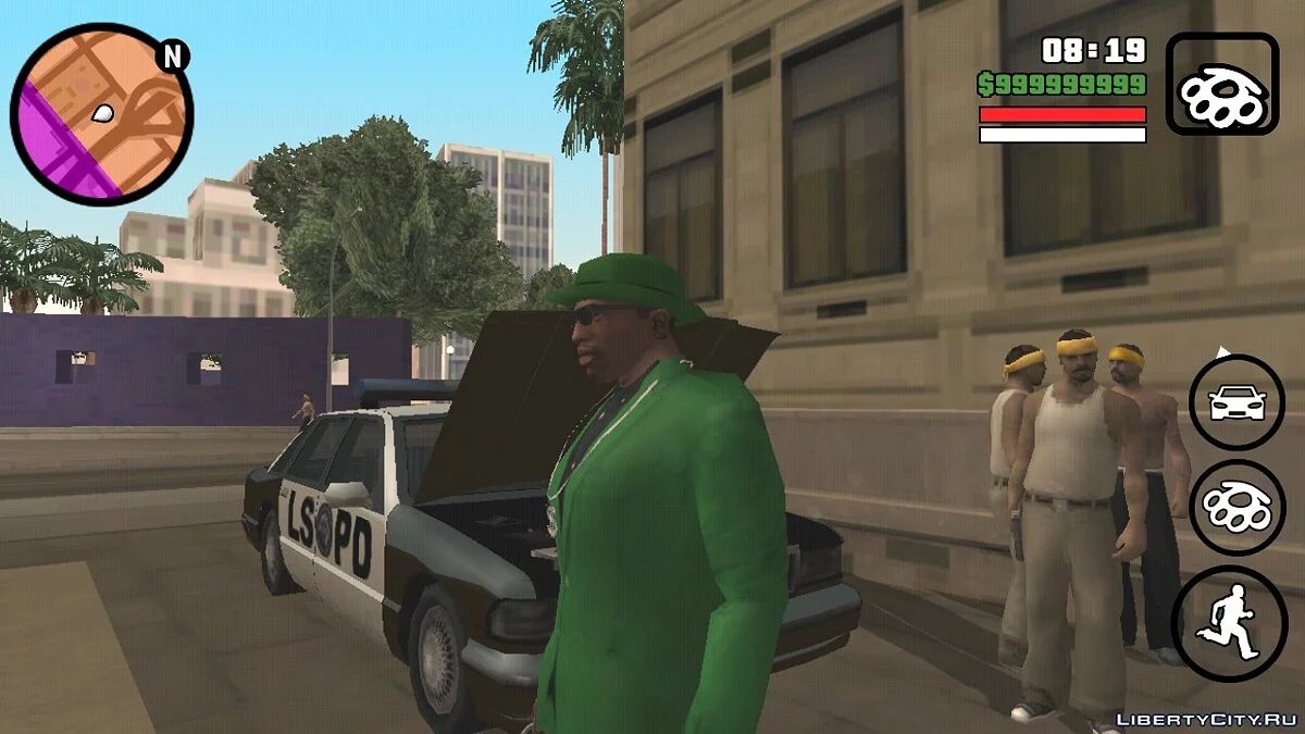 Реалистичный LSPD / GTA San Andreas (iOS, Android)