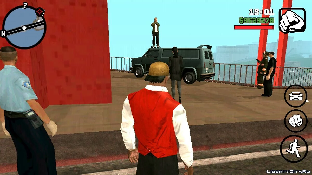 Самоубийца на мосту / GTA San Andreas (iOS, Android)