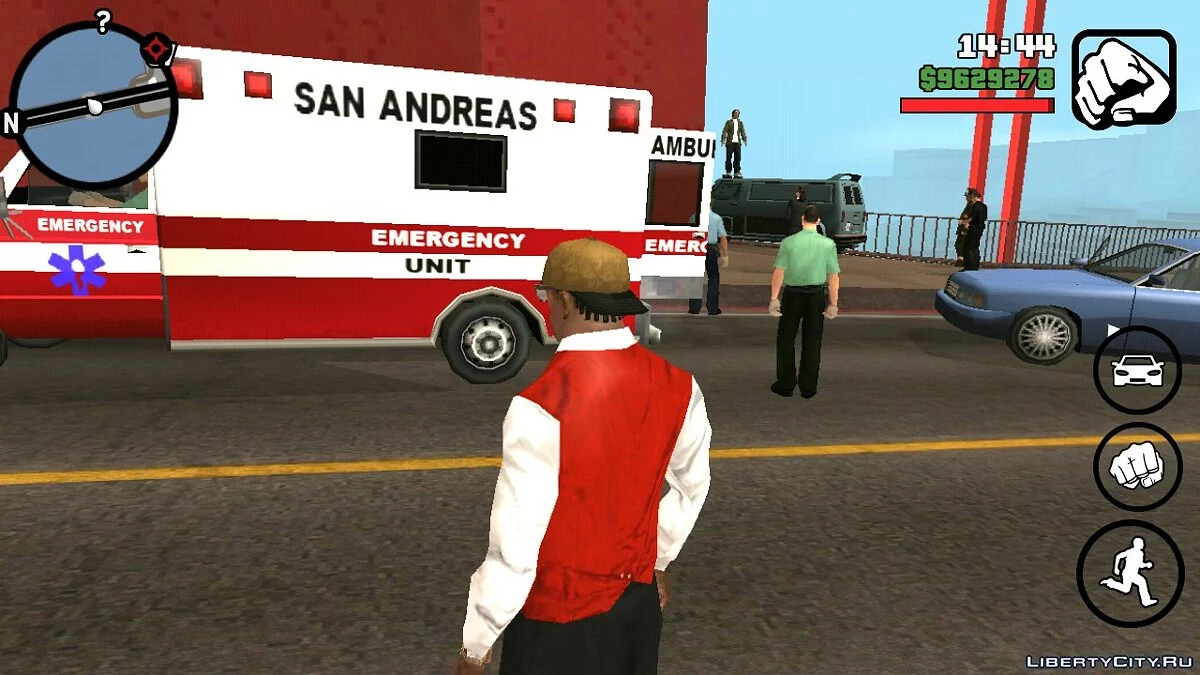 Самоубийца на мосту / GTA San Andreas (iOS, Android)