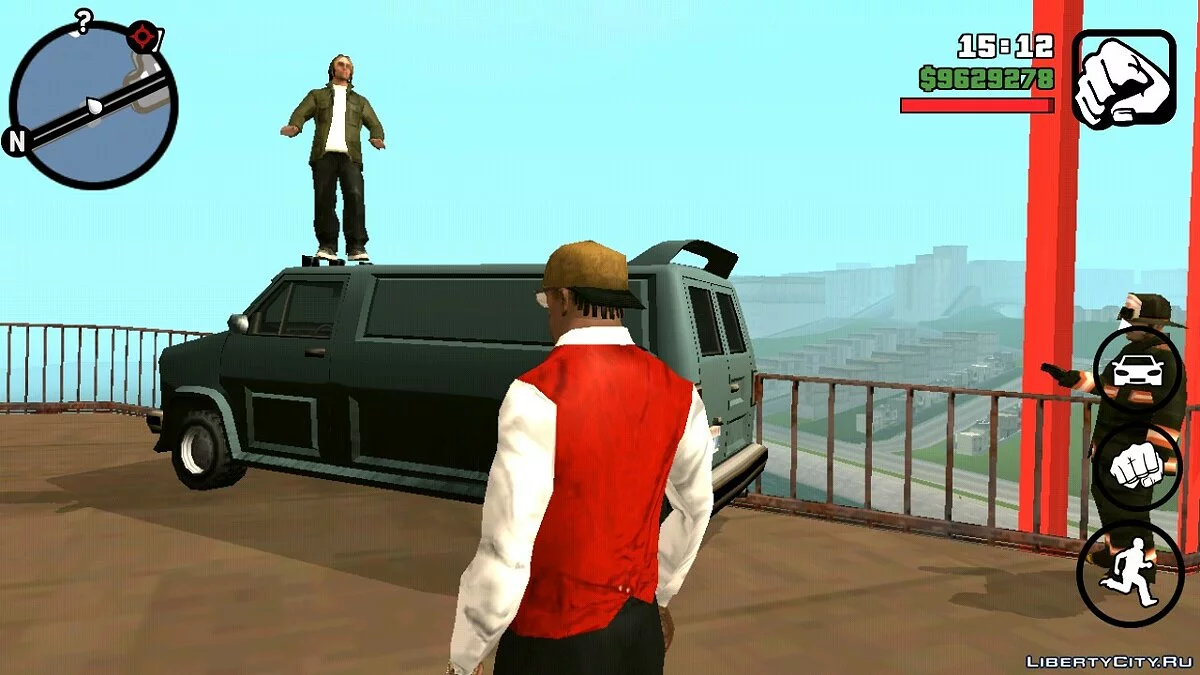 Самоубийца на мосту / GTA San Andreas (iOS, Android)