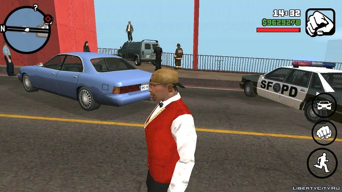 Самоубийца на мосту / GTA San Andreas (iOS, Android)