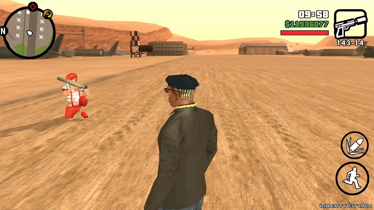 Сумасшедший клоун / GTA San Andreas (iOS, Android)