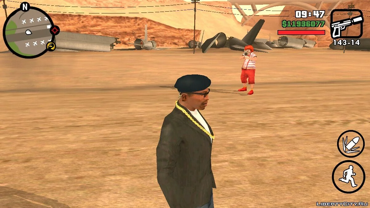 Сумасшедший клоун / GTA San Andreas (iOS, Android)