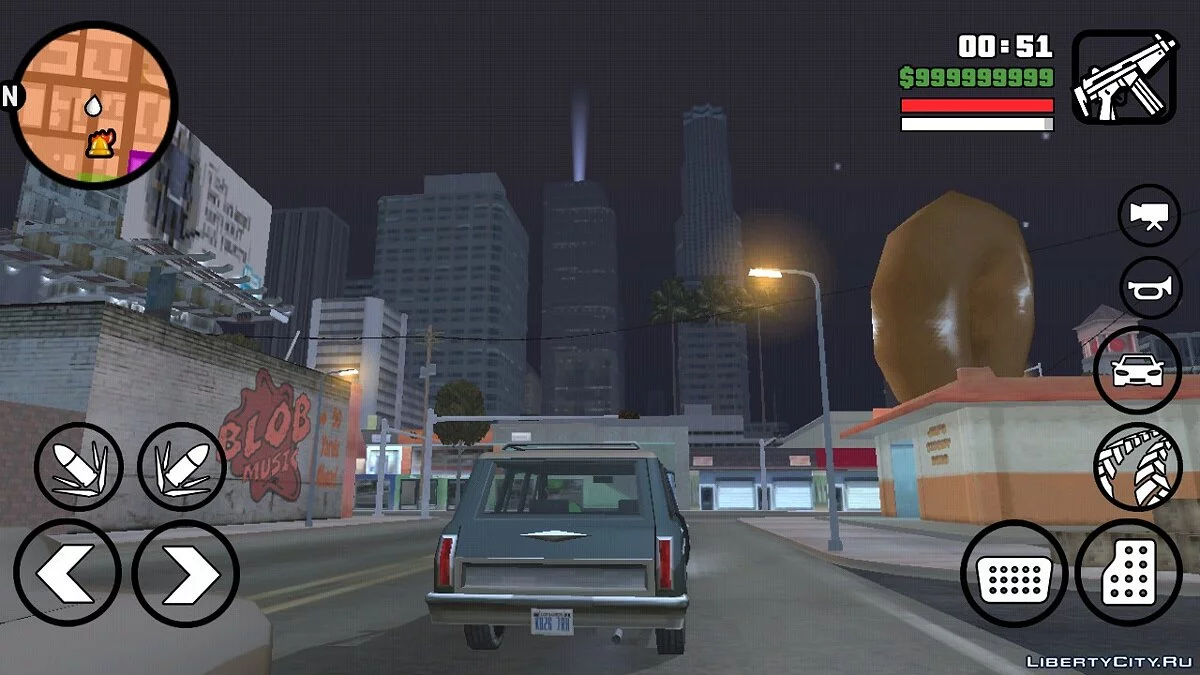 Свет на крышах как в GTA Vice City / GTA San Andreas (iOS, Android)