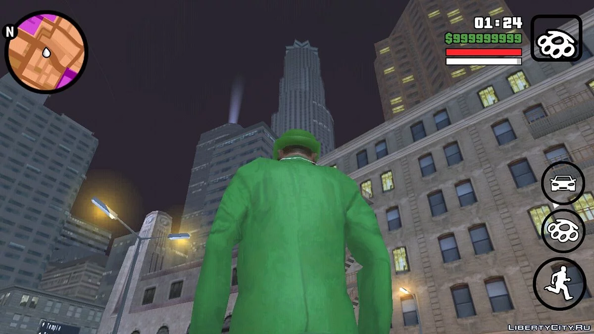 Свет на крышах как в GTA Vice City / GTA San Andreas (iOS, Android)