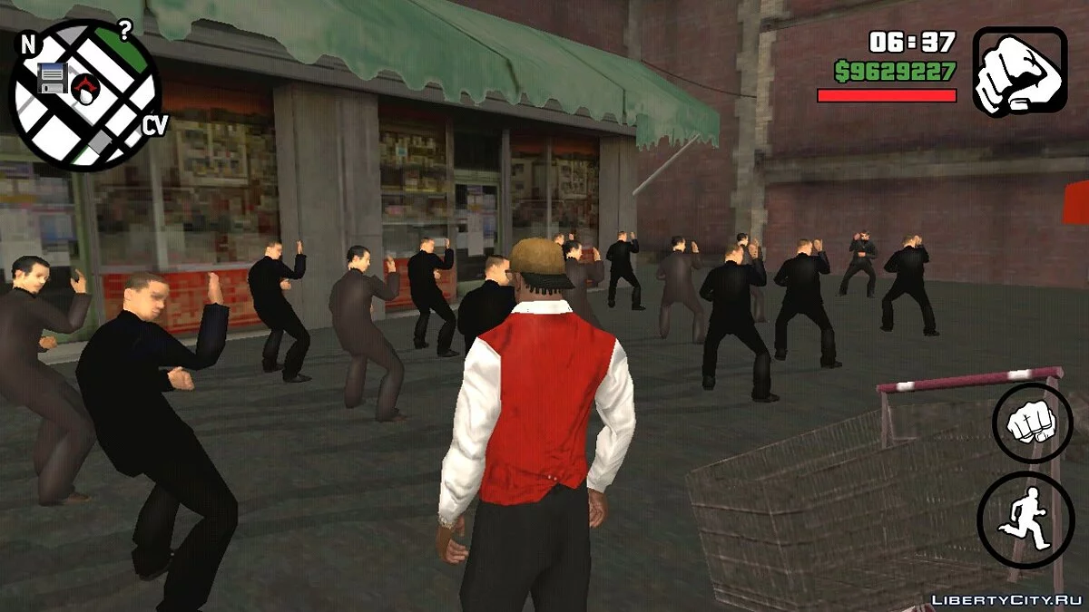 Тренировка Вузи / GTA San Andreas (iOS, Android)