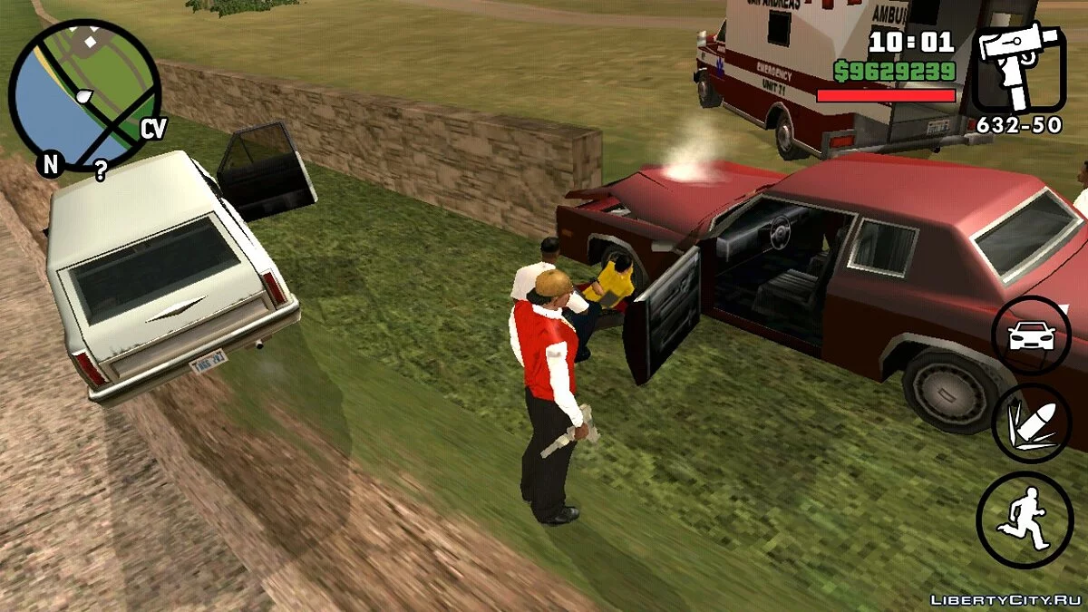 Ужасная авария V3 / GTA San Andreas (iOS, Android)