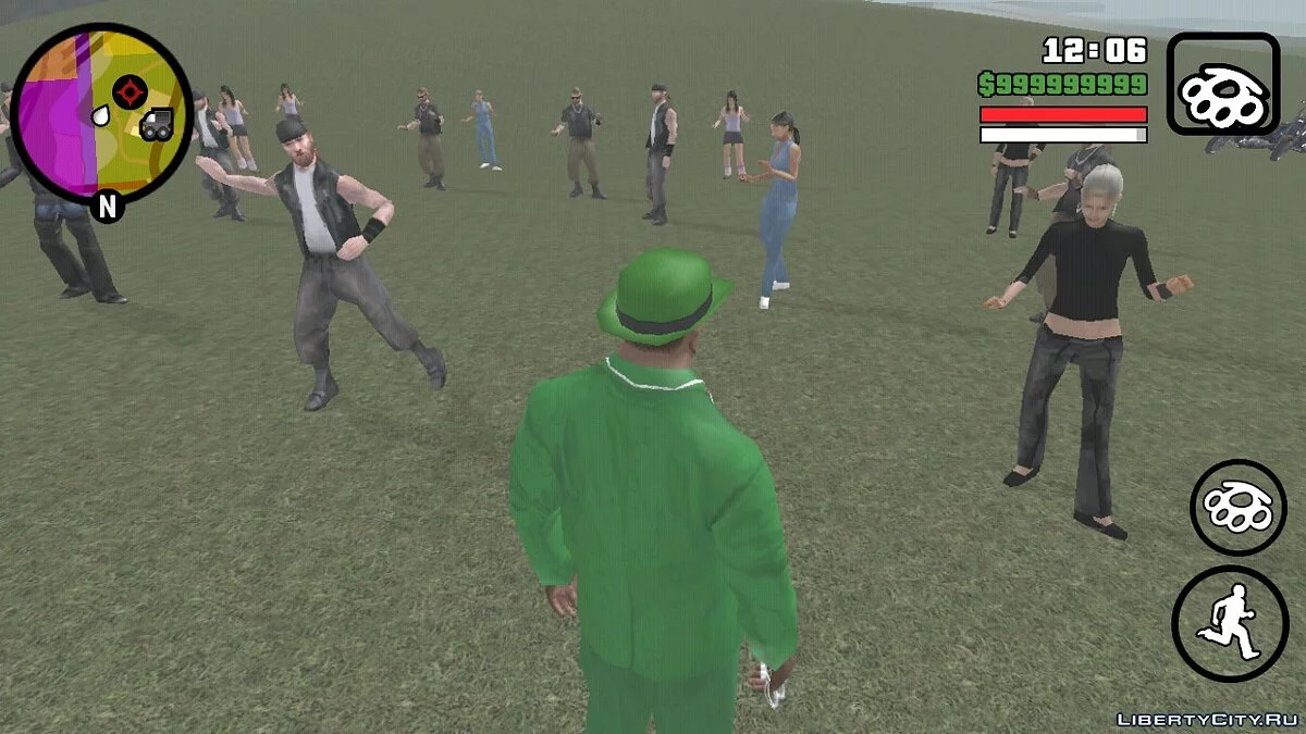 Вечеринка байкеров V1.0 / GTA San Andreas (iOS, Android)