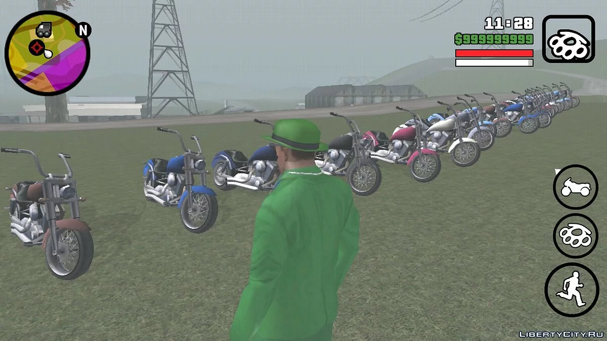 Вечеринка байкеров V1.0 / GTA San Andreas (iOS, Android)