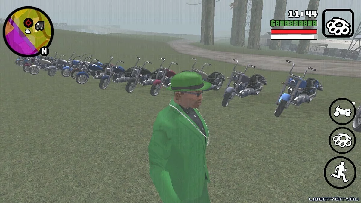 Вечеринка байкеров V1.0 / GTA San Andreas (iOS, Android)