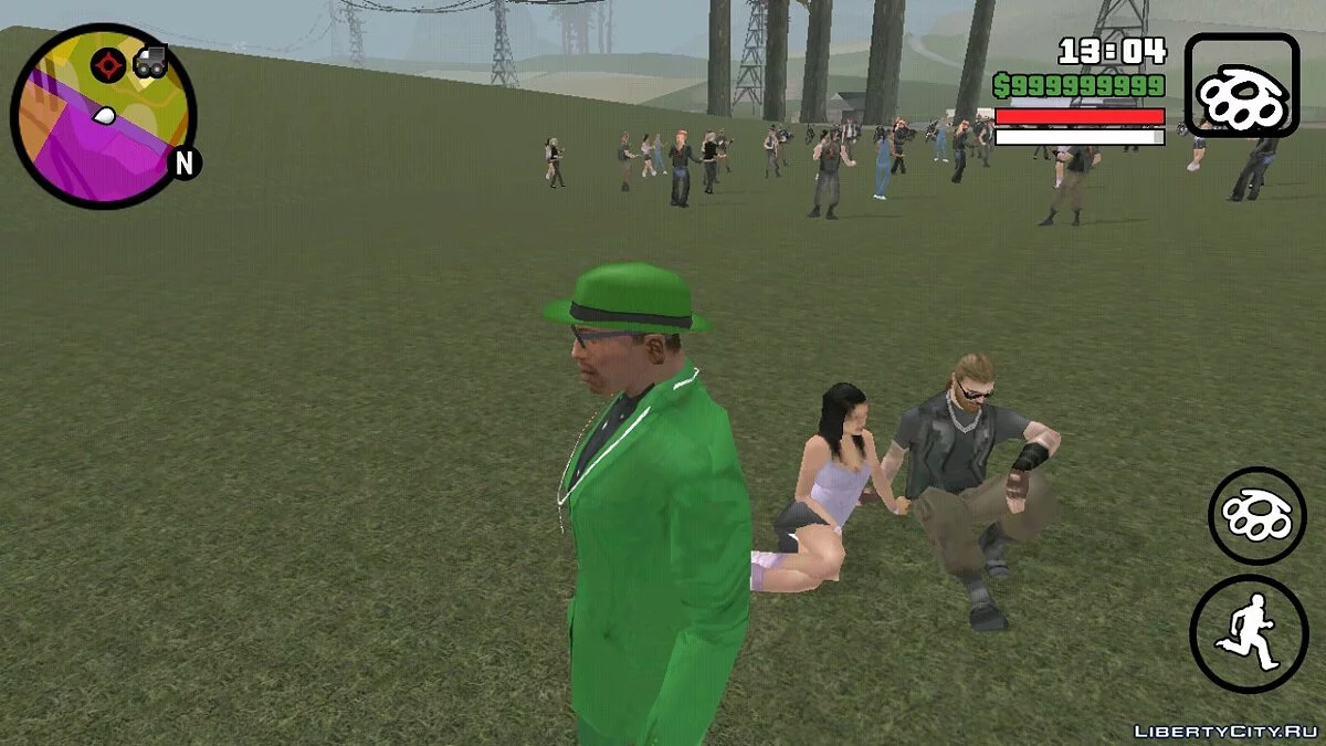 Вечеринка байкеров V1.0 / GTA San Andreas (iOS, Android)
