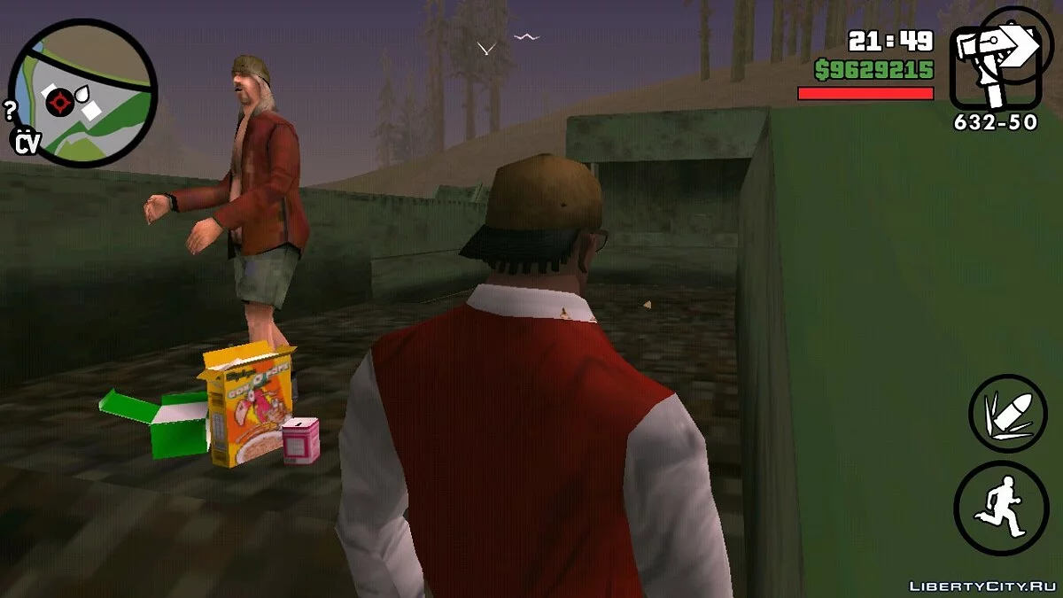 Вечеринка бомжей / GTA San Andreas (iOS, Android)