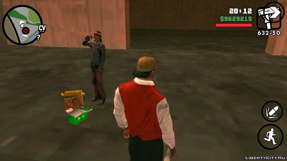 Вечеринка бомжей / GTA San Andreas (iOS, Android)