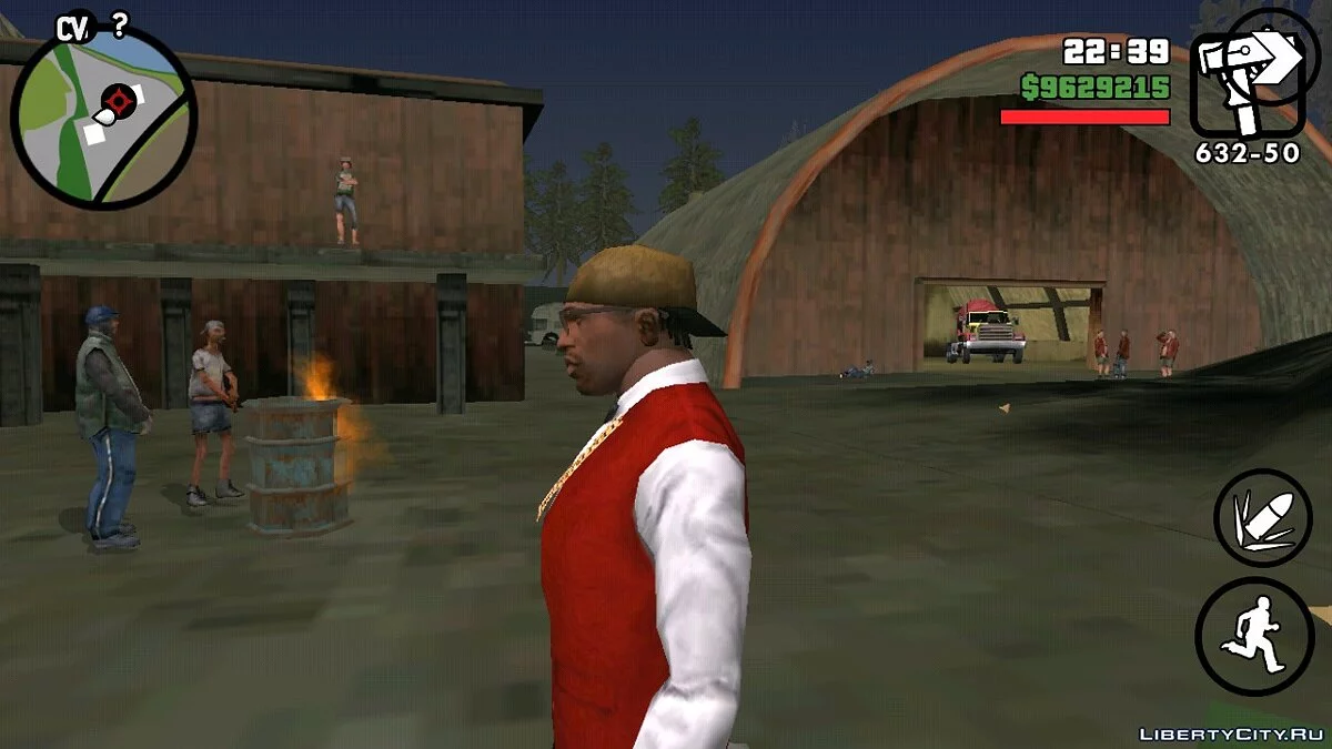 Вечеринка бомжей / GTA San Andreas (iOS, Android)