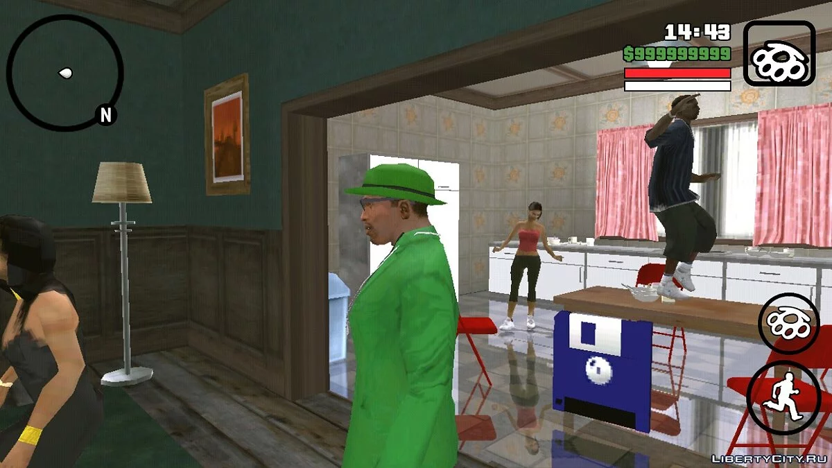 Вечеринка на дому / GTA San Andreas (iOS, Android)