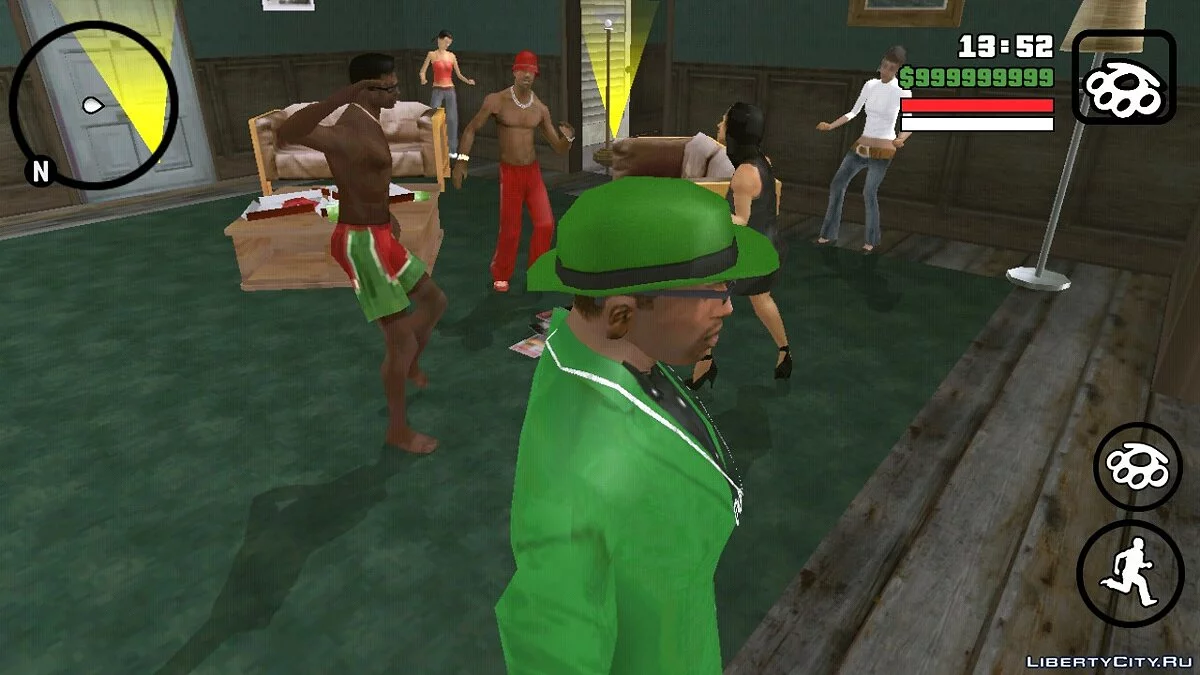Вечеринка на дому / GTA San Andreas (iOS, Android)