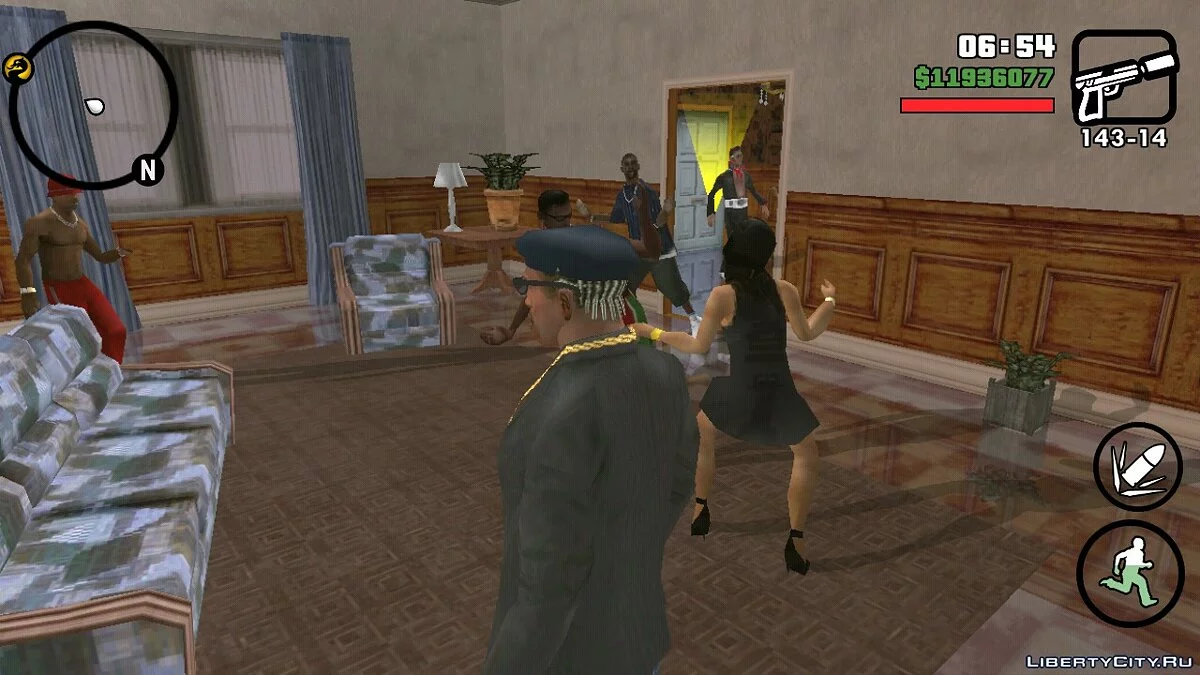 Вечеринка в доме Сиджея / GTA San Andreas (iOS, Android)