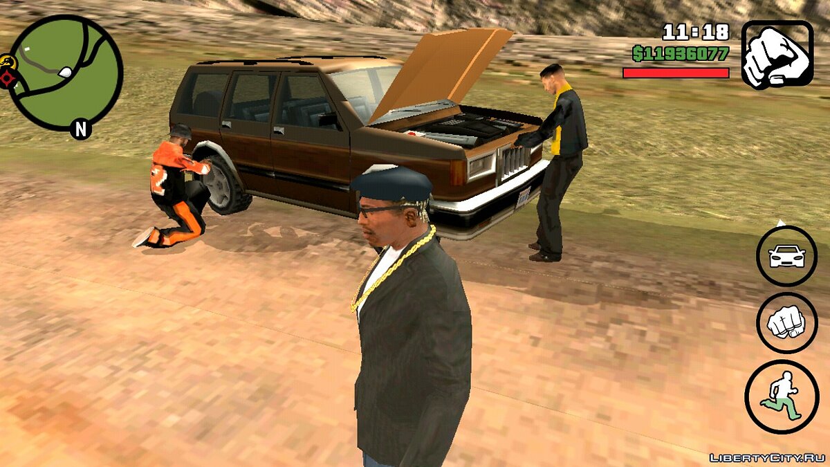 Файлы для GTA San Andreas (iOS, Android): машины, моды, скины