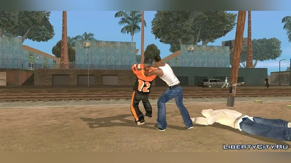 Душить людей / GTA San Andreas (iOS, Android)