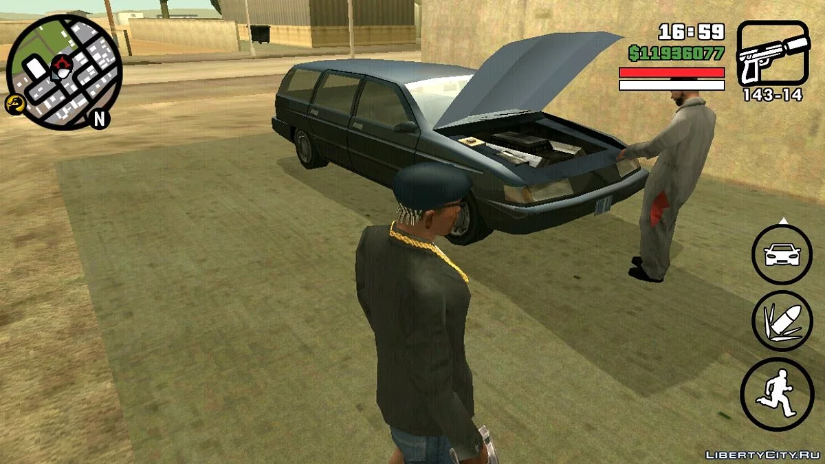 Оживление деревни Форт Карсон / GTA San Andreas (iOS, Android)