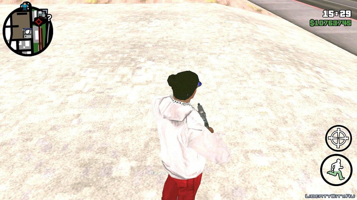 Скачать Простой худ для GTA San Andreas (iOS, Android)