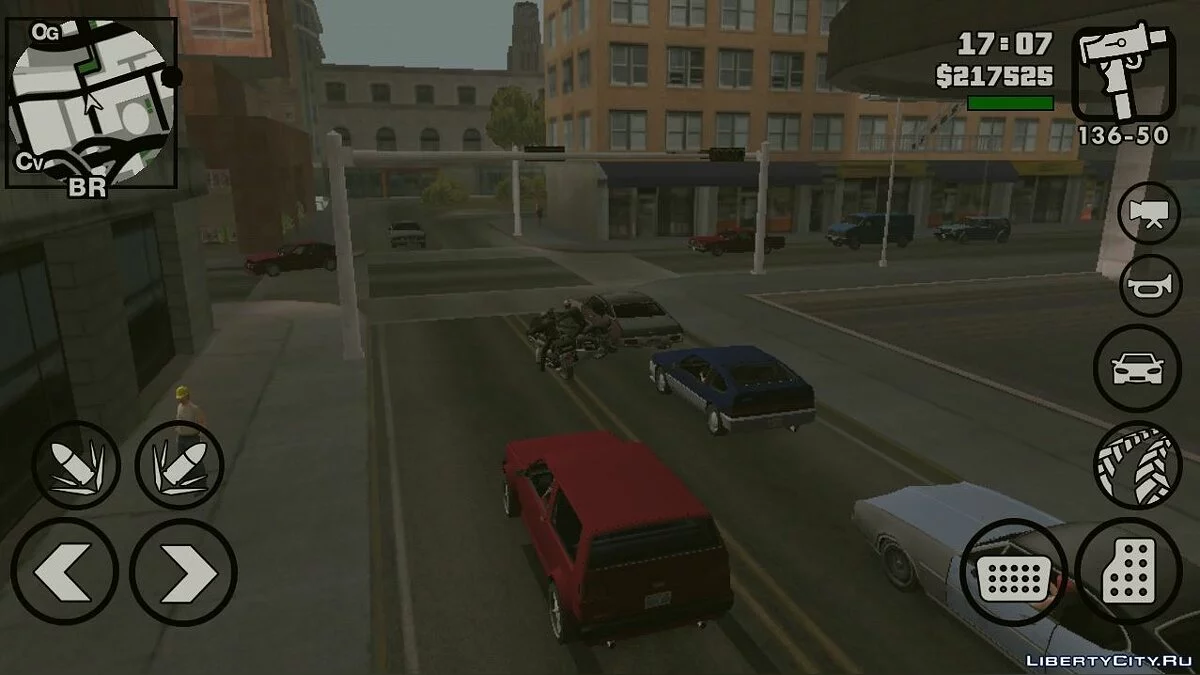 Трафик как в GTA 4 / GTA San Andreas (iOS, Android)