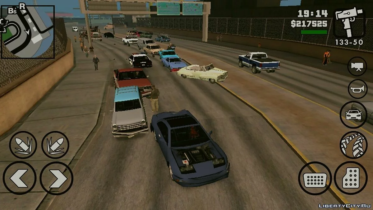 Трафик как в GTA 4 / GTA San Andreas (iOS, Android)