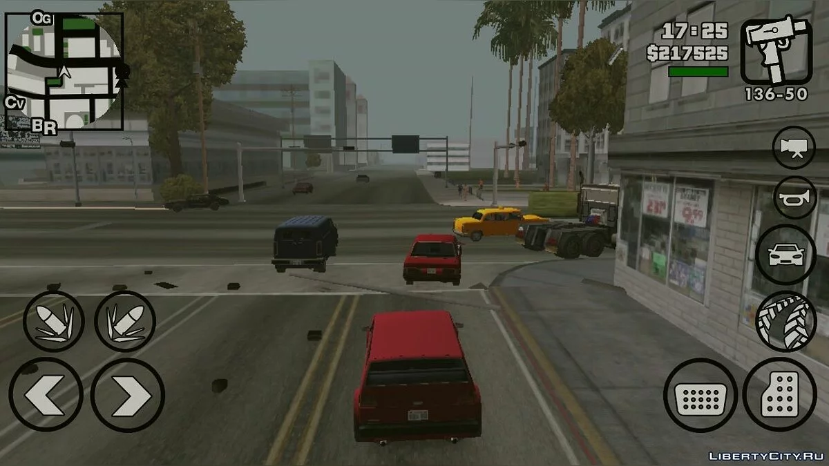 Трафик как в GTA 4 / GTA San Andreas (iOS, Android)