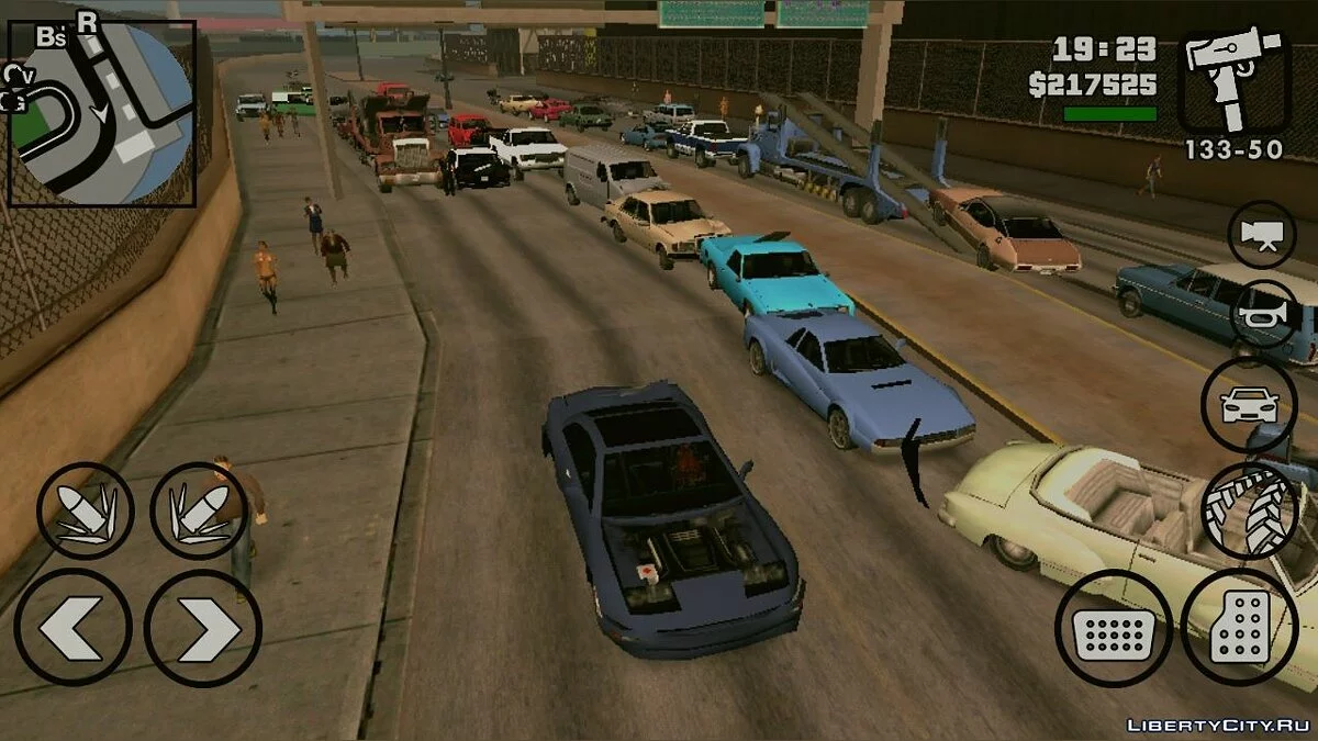 Трафик как в GTA 4 / GTA San Andreas (iOS, Android)