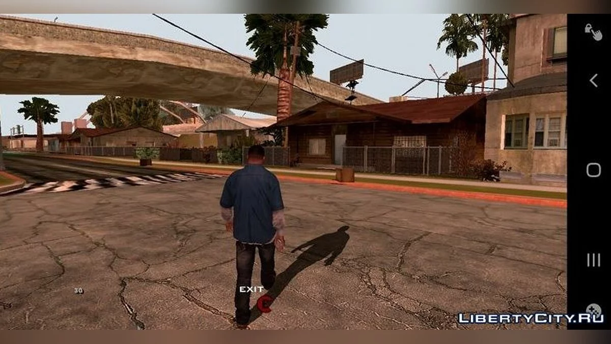 Анимация Франклина из GTA 5 / GTA San Andreas (iOS, Android)
