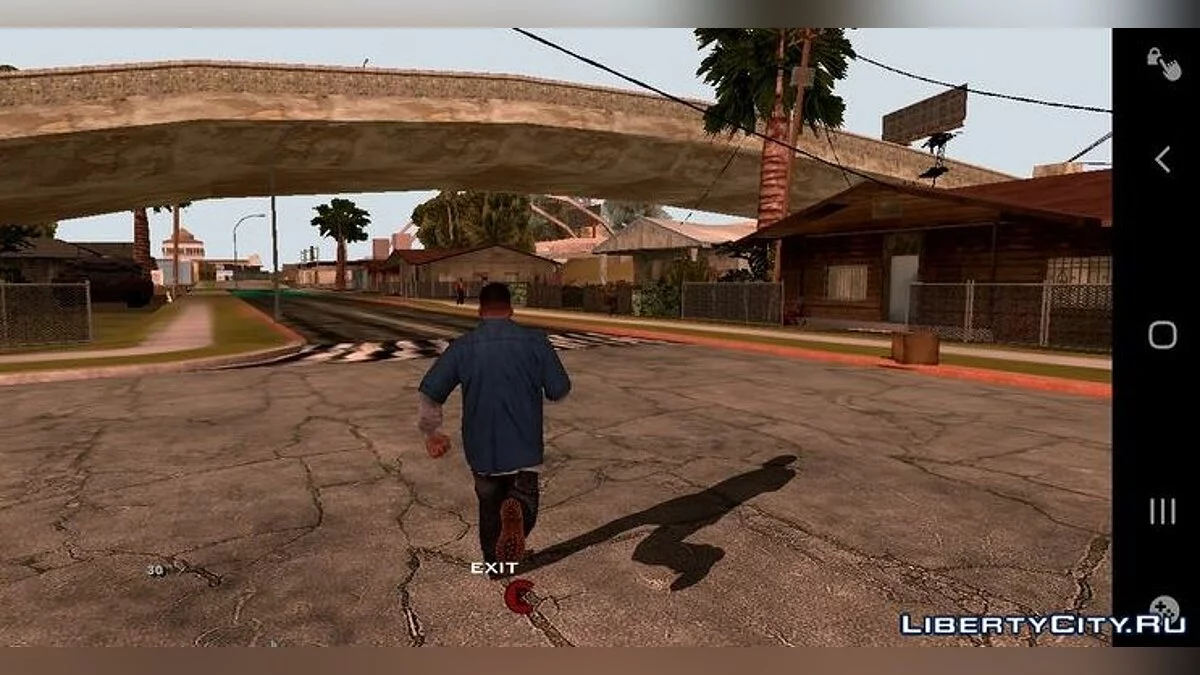 Анимация Франклина из GTA 5 / GTA San Andreas (iOS, Android)