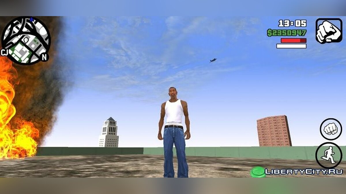 Скачать Бомбардировщик для GTA San Andreas (iOS, Android)