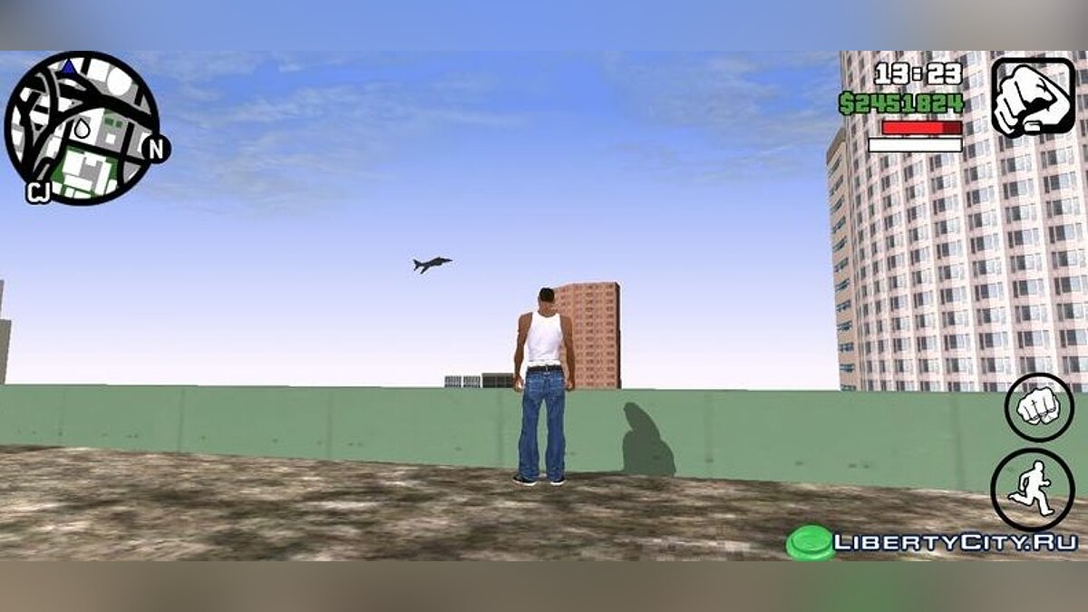 Скачать Бомбардировщик для GTA San Andreas (iOS, Android)