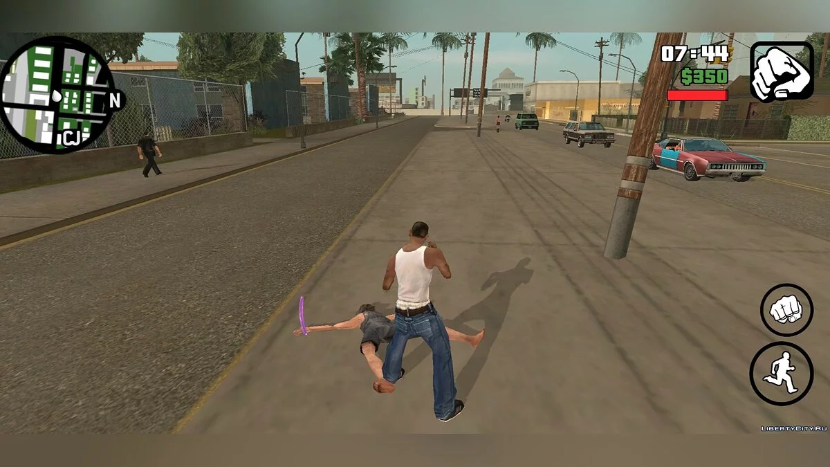 Неадекватный пед / GTA San Andreas (iOS, Android)
