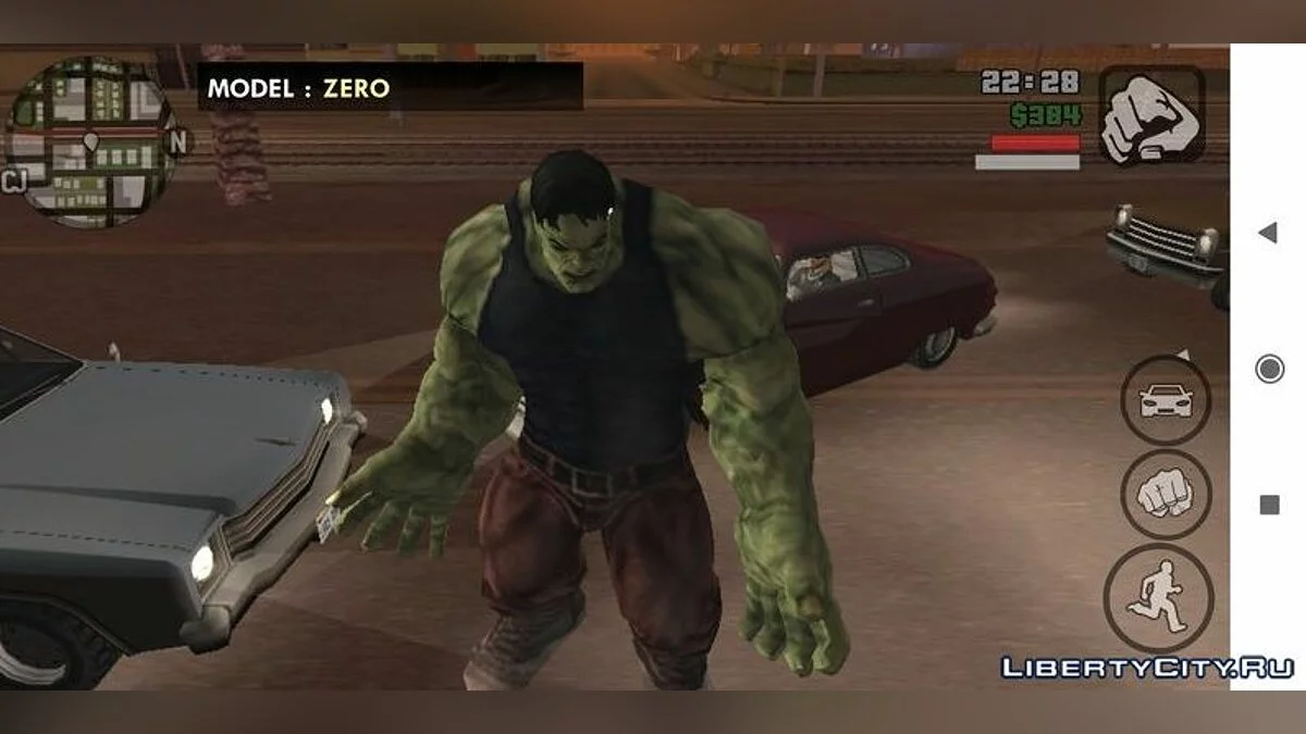 Невероятный Халк  / GTA San Andreas (iOS, Android)
