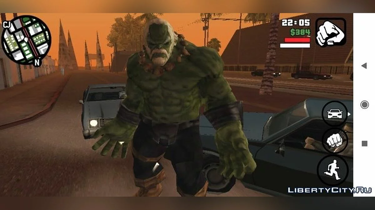 Невероятный Халк  / GTA San Andreas (iOS, Android)